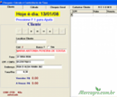 Software Cheques Desconto e Calculo